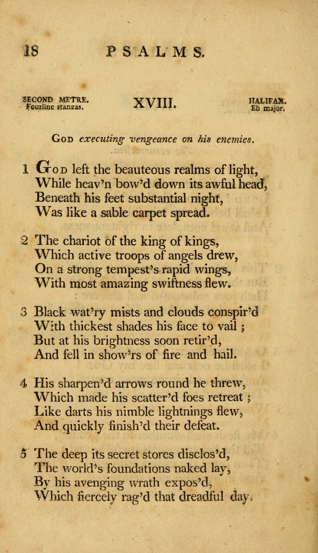 A Selection of Psalms and Hymns, Embracing all the Varieties of Subjects page 22