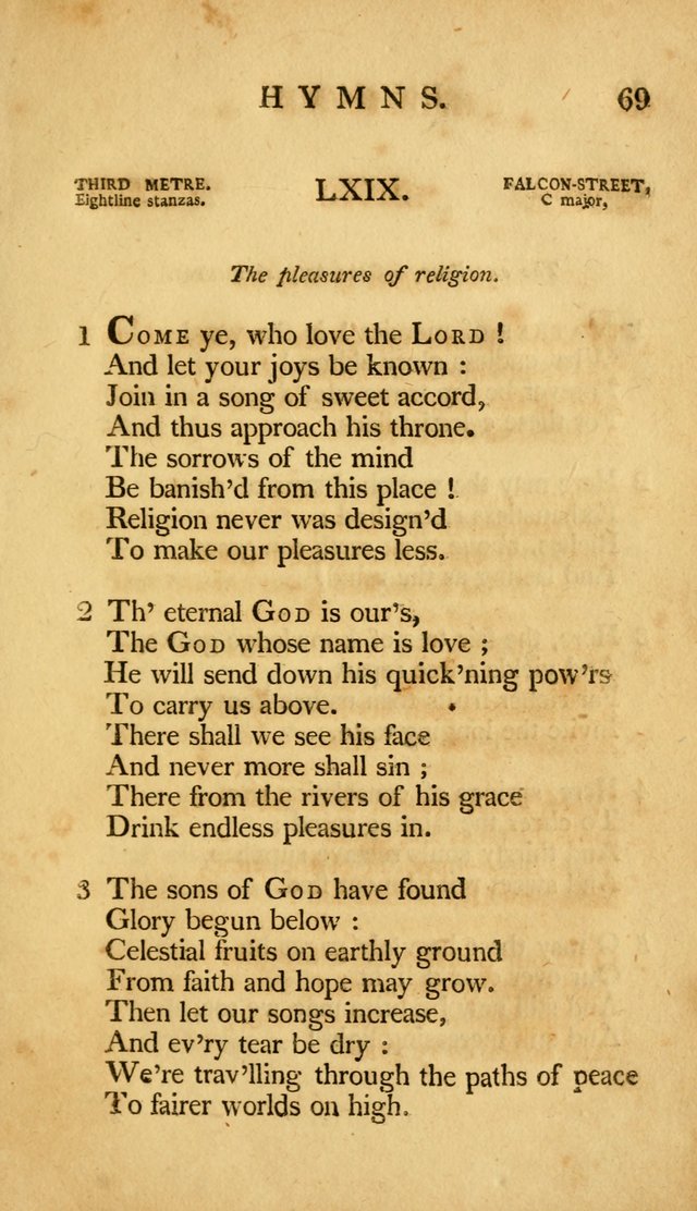 A Selection of Psalms and Hymns, Embracing all the Varieties of Subjects page 221