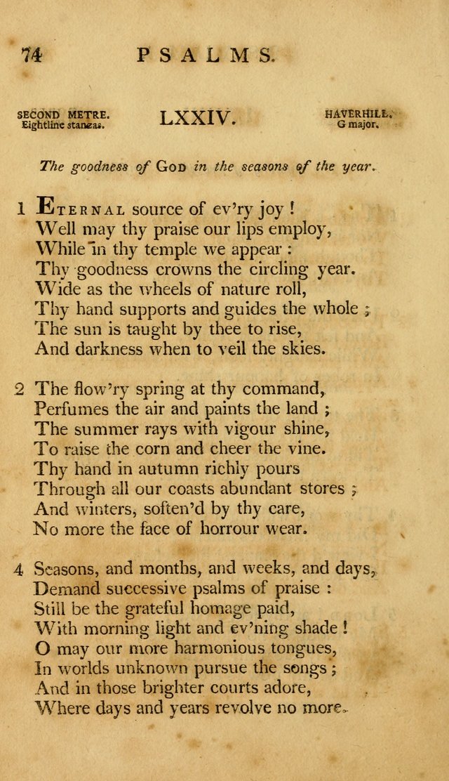 A Selection of Psalms and Hymns, Embracing all the Varieties of Subjects page 226