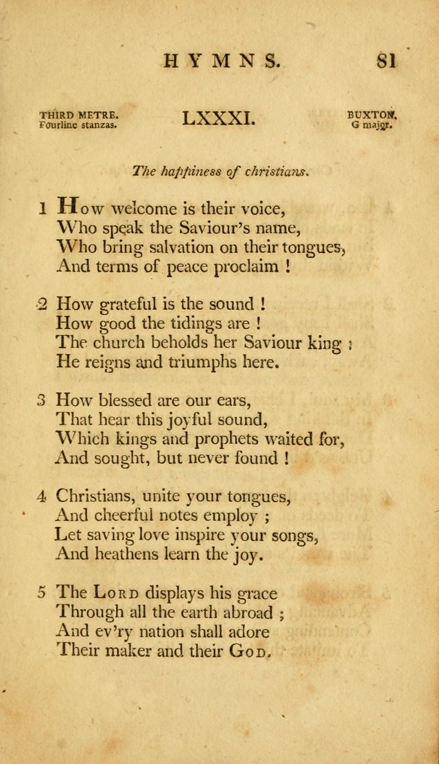 A Selection of Psalms and Hymns, Embracing all the Varieties of Subjects page 233