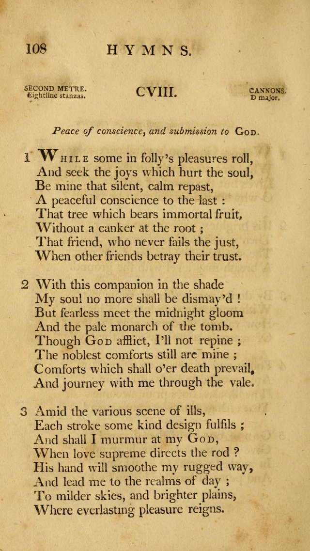 A Selection of Psalms and Hymns, Embracing all the Varieties of Subjects page 262