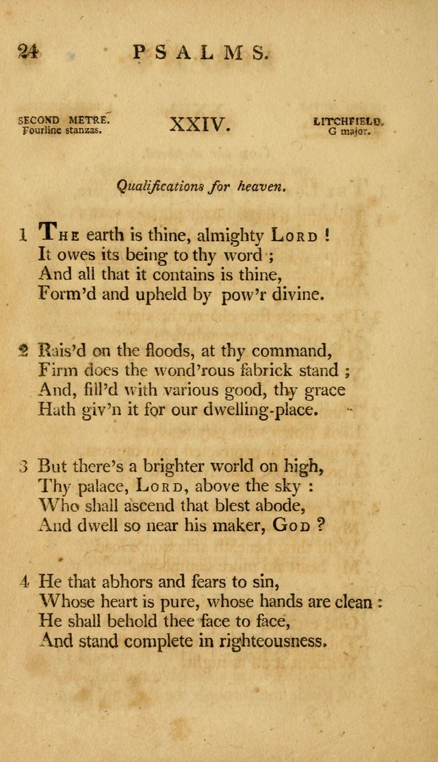 A Selection of Psalms and Hymns, Embracing all the Varieties of Subjects page 28