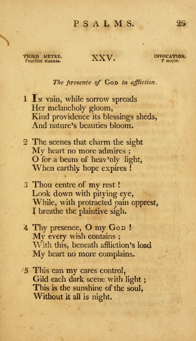 A Selection of Psalms and Hymns, Embracing all the Varieties of Subjects page 29