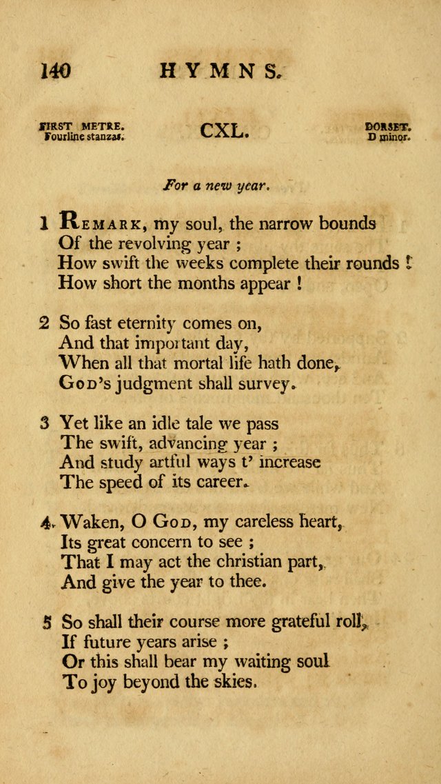 A Selection of Psalms and Hymns, Embracing all the Varieties of Subjects page 294