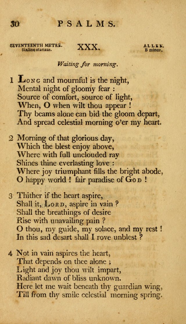 A Selection of Psalms and Hymns, Embracing all the Varieties of Subjects page 34