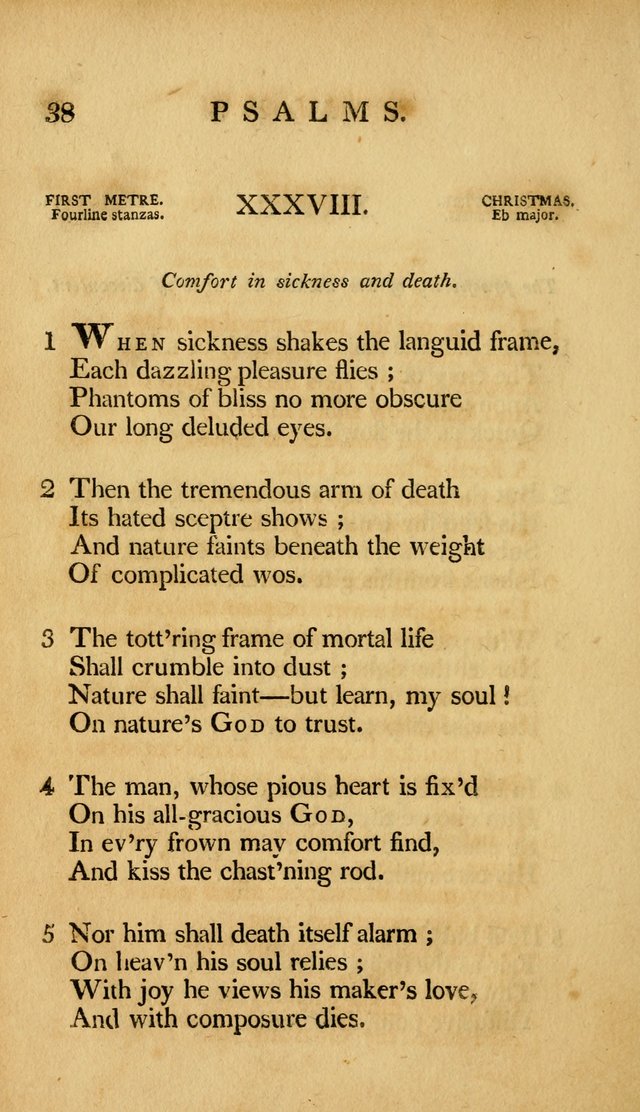 A Selection of Psalms and Hymns, Embracing all the Varieties of Subjects page 42