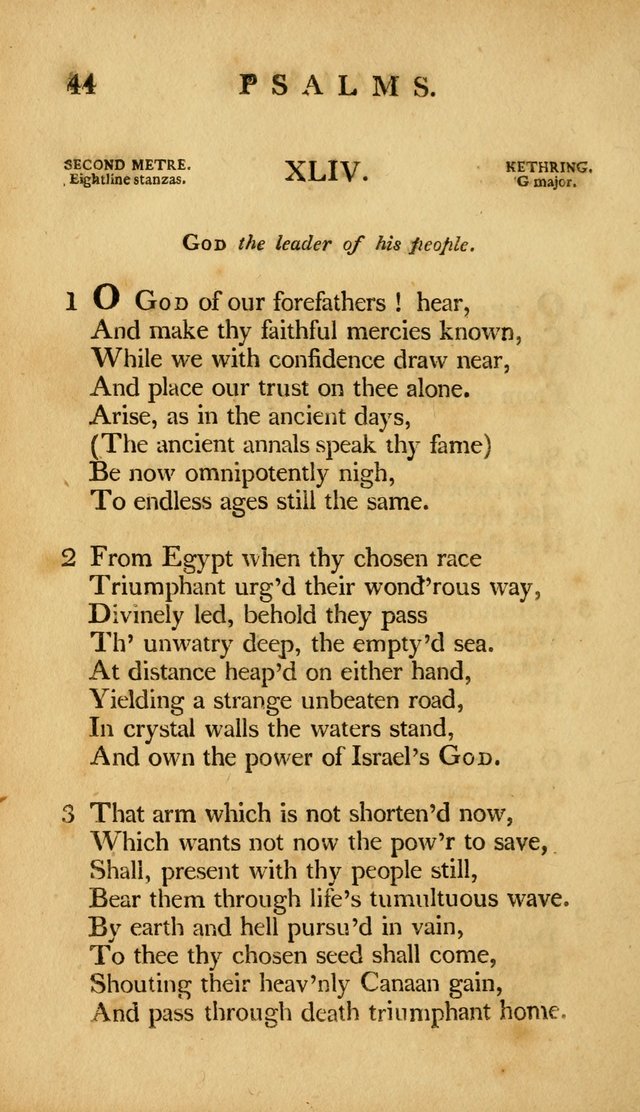 A Selection of Psalms and Hymns, Embracing all the Varieties of Subjects page 48