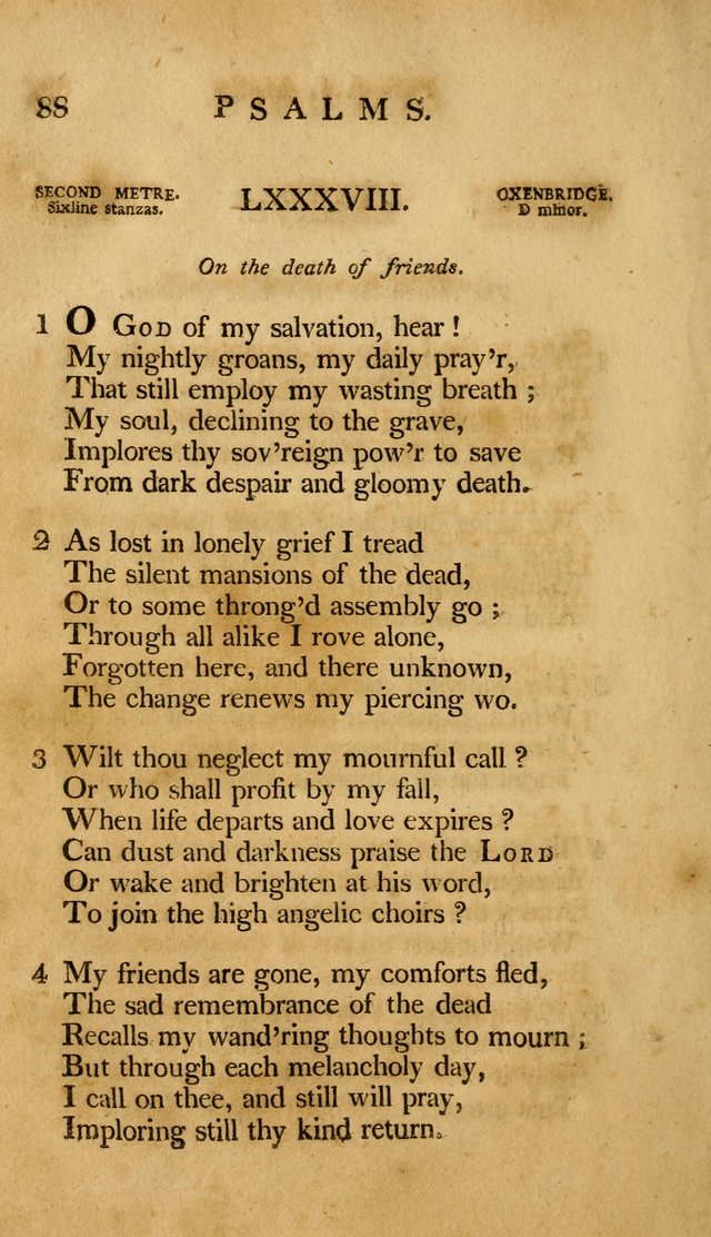 A Selection of Psalms and Hymns, Embracing all the Varieties of Subjects page 90