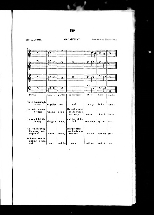 A Selection of Psalms and Hymns: for every Sunday and principle festival throughout the year for the use of congregations in the Diocess of Quebec page 128