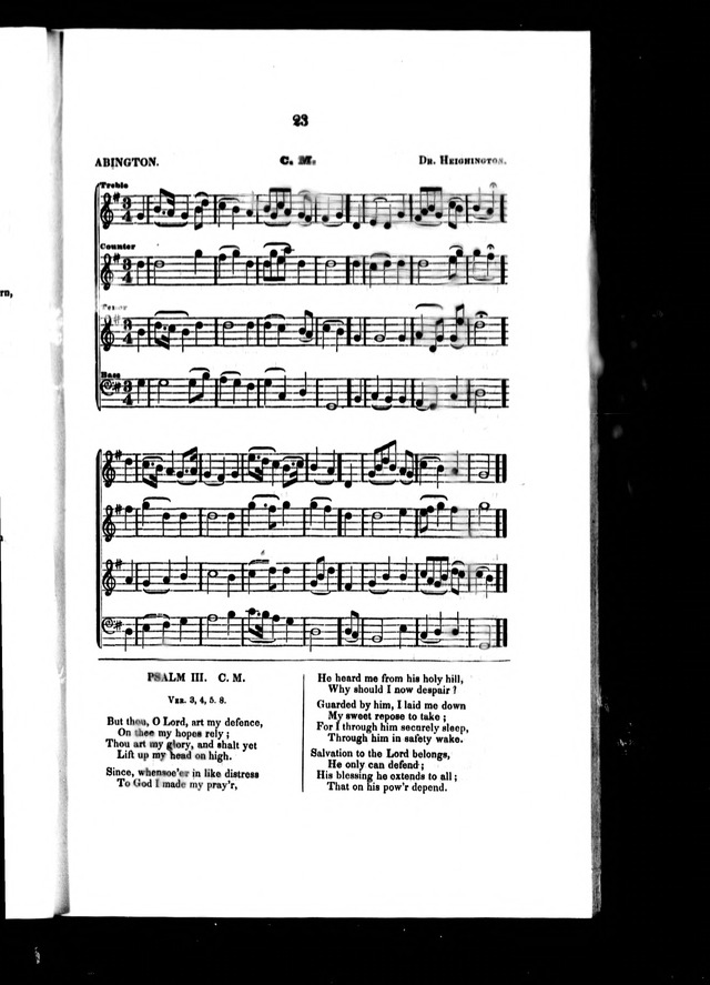 A Selection of Psalms and Hymns: for every Sunday and principle festival throughout the year for the use of congregations in the Diocess of Quebec page 19