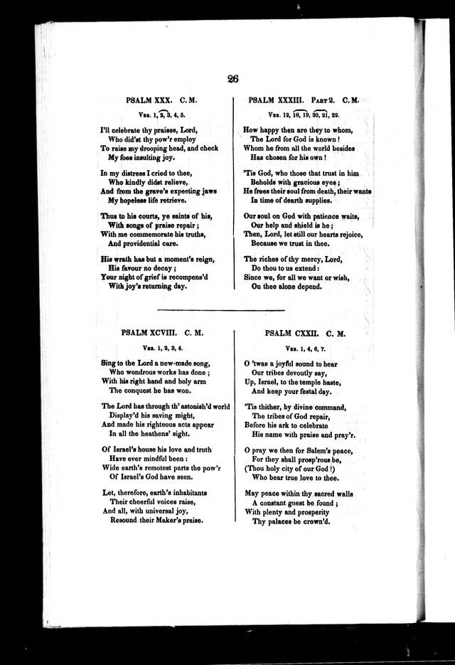 A Selection of Psalms and Hymns: for every Sunday and principle festival throughout the year for the use of congregations in the Diocess of Quebec page 22