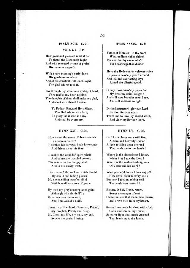 A Selection of Psalms and Hymns: for every Sunday and principle festival throughout the year for the use of congregations in the Diocess of Quebec page 50