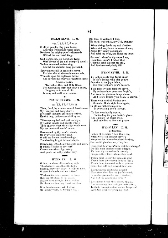 A Selection of Psalms and Hymns: for every Sunday and principle festival throughout the year for the use of congregations in the Diocess of Quebec page 80