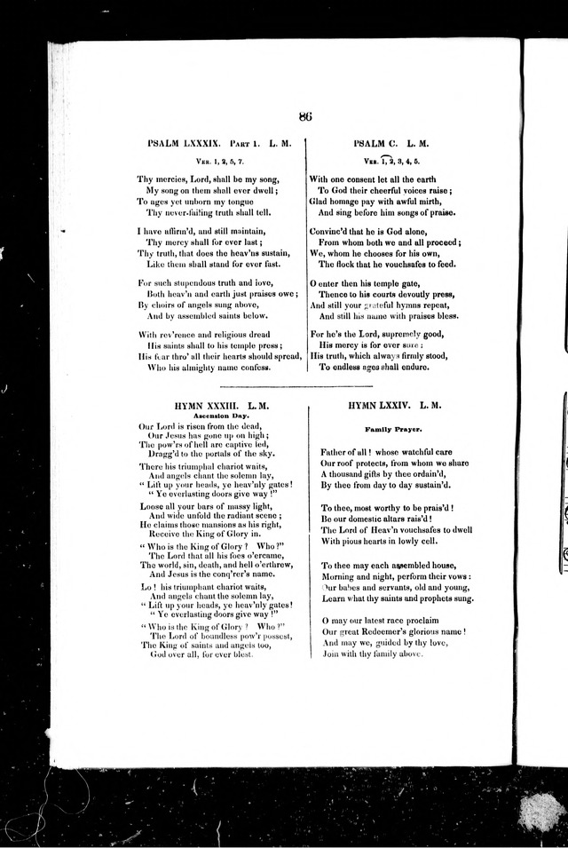 A Selection of Psalms and Hymns: for every Sunday and principle festival throughout the year for the use of congregations in the Diocess of Quebec page 82