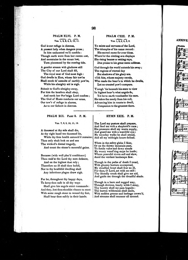 A Selection of Psalms and Hymns: for every Sunday and principle festival throughout the year for the use of congregations in the Diocess of Quebec page 97