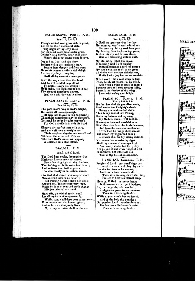 A Selection of Psalms and Hymns: for every Sunday and principle festival throughout the year for the use of congregations in the Diocess of Quebec page 99