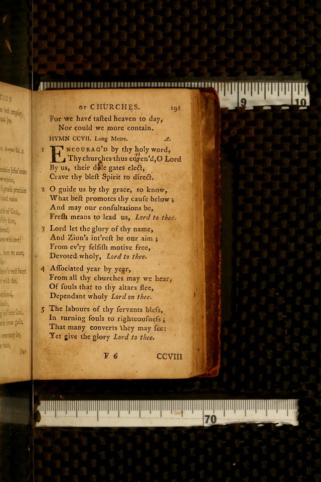 A Selection of Psalms and Hymns: done under the appointment of  the Philadelphian Association page 201