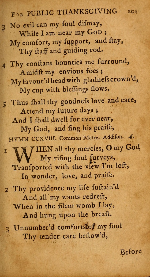 A Selection of Psalms and Hymns: done under the appointment of  the Philadelphian Association page 211