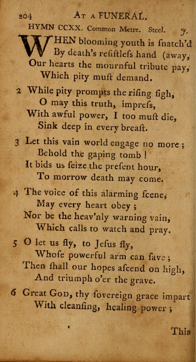 A Selection of Psalms and Hymns: done under the appointment of  the Philadelphian Association page 214