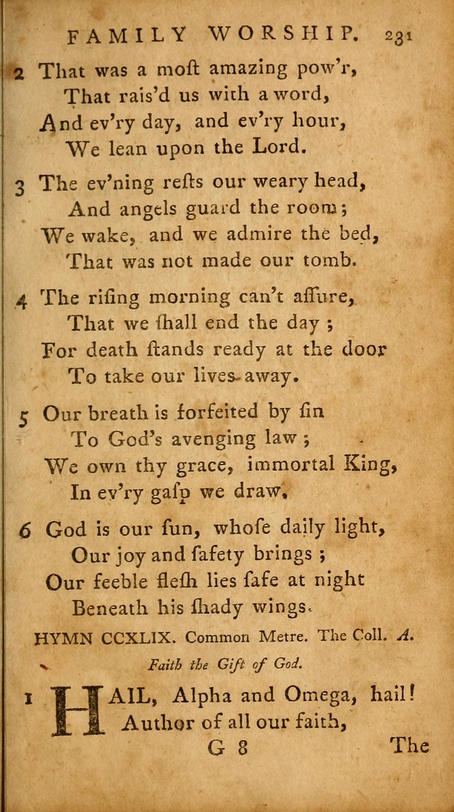 A Selection of Psalms and Hymns: done under the appointment of  the Philadelphian Association page 241