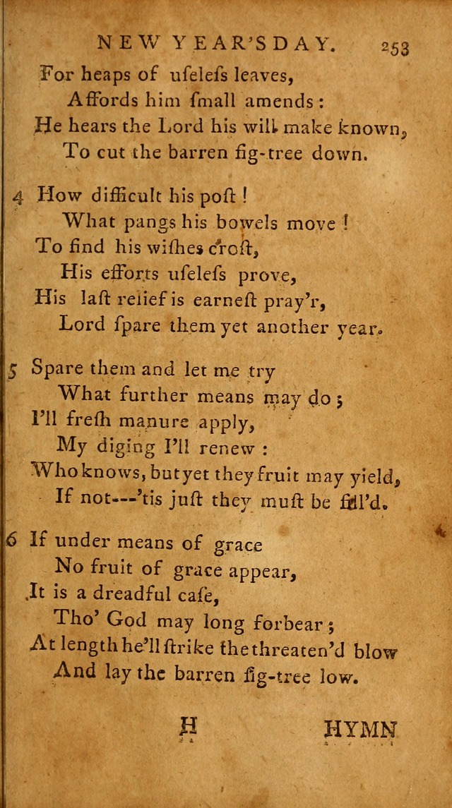 A Selection of Psalms and Hymns: done under the appointment of  the Philadelphian Association page 263