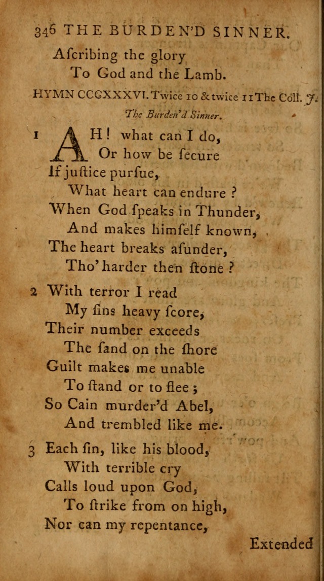 A Selection of Psalms and Hymns: done under the appointment of  the Philadelphian Association page 356