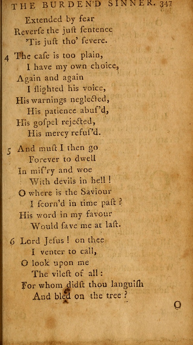 A Selection of Psalms and Hymns: done under the appointment of  the Philadelphian Association page 357