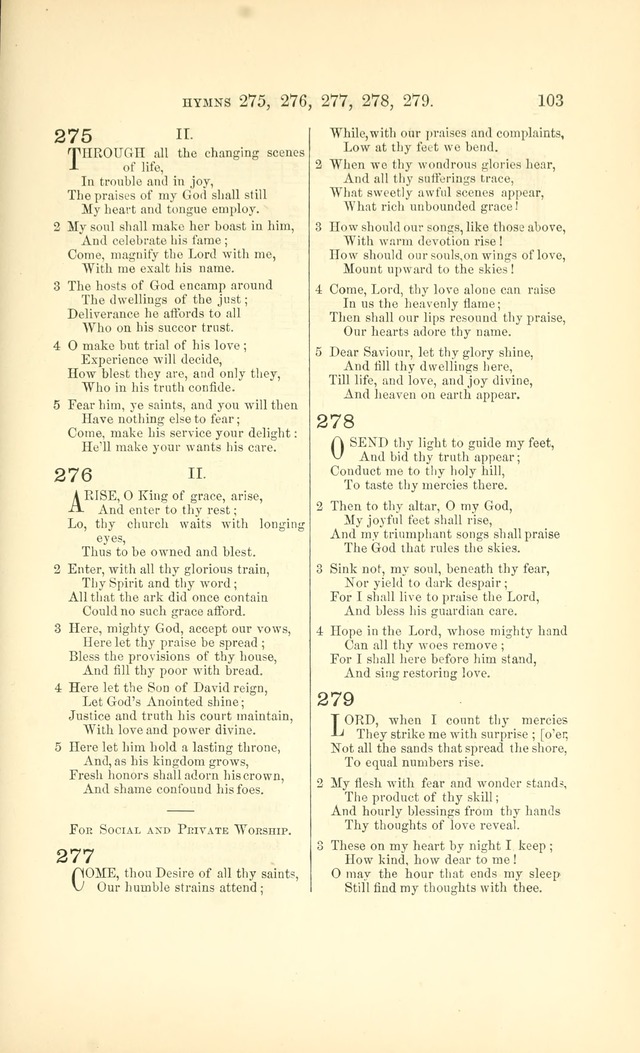 Select Psalms and hymns: adapted to the use of Presbyterian churches page 110