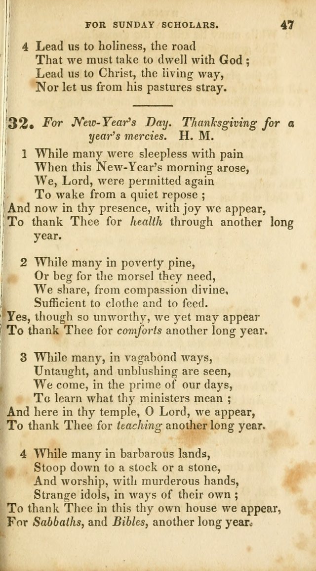 A Selection of Psalms and Hymns, for the use of Sunday Schools page 49