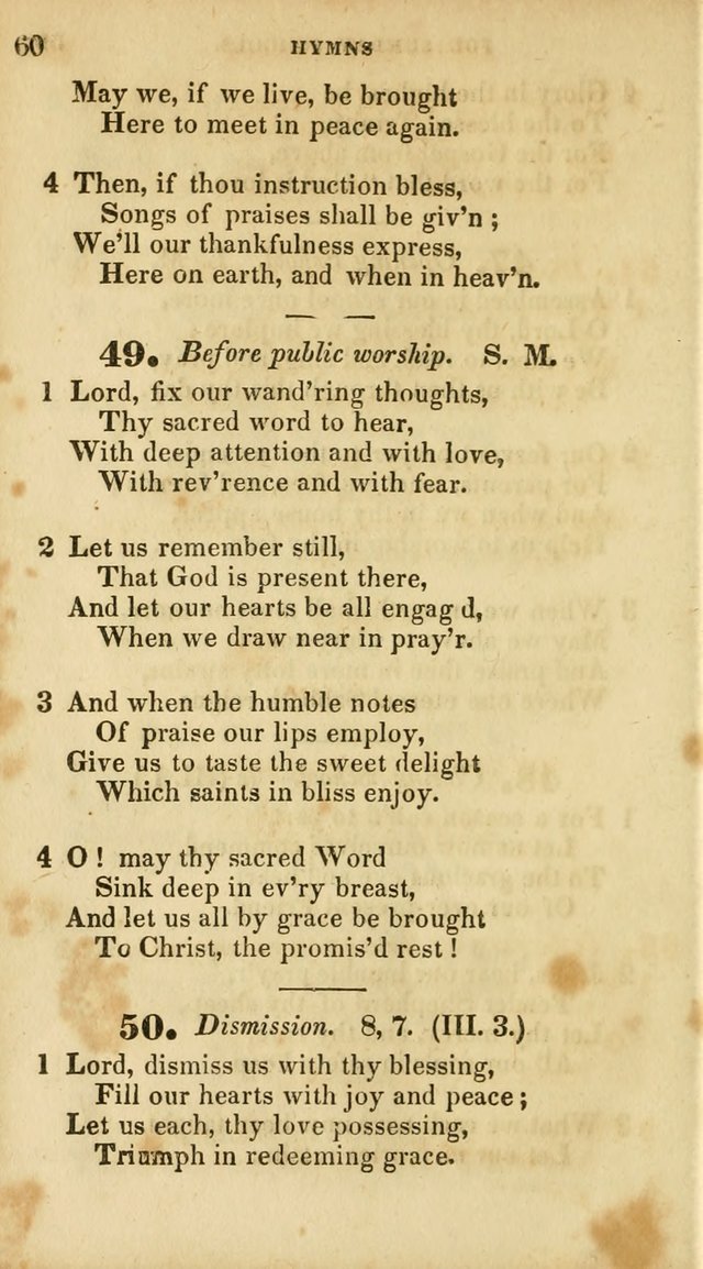 A Selection of Psalms and Hymns, for the use of Sunday Schools page 62