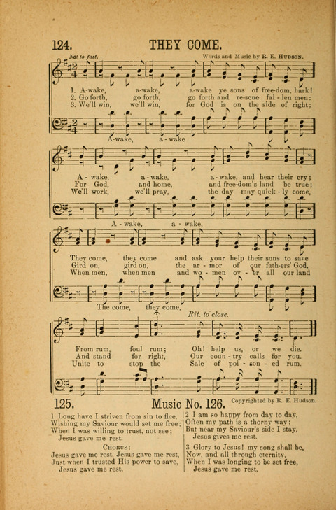 Songs of Peace, Love and Joy: for Sabbath Schools and Gospel Meetings page 106