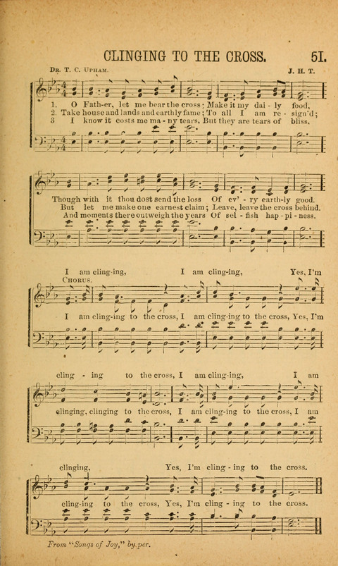 Songs of Peace, Love and Joy: for Sabbath Schools and Gospel Meetings page 51