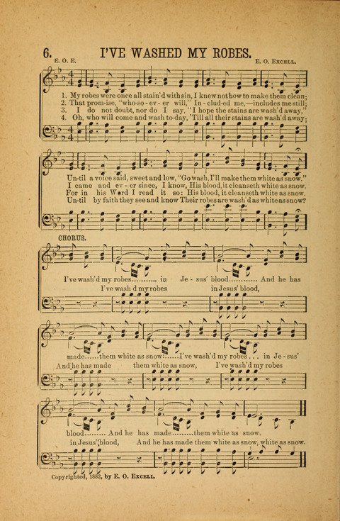 Songs of Peace, Love and Joy: for Sabbath Schools and Gospel Meetings page 6