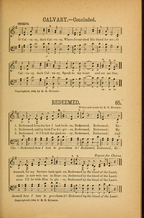 Songs of Peace, Love and Joy: for Sabbath Schools and Gospel Meetings page 65