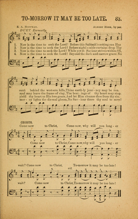 Songs of Peace, Love and Joy: for Sabbath Schools and Gospel Meetings page 83