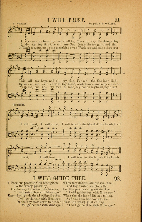 Songs of Peace, Love and Joy: for Sabbath Schools and Gospel Meetings page 89