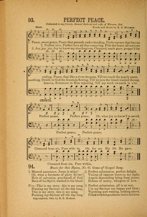 Songs of Peace, Love and Joy: for Sabbath Schools and Gospel Meetings page 90