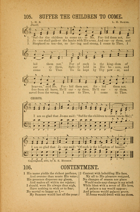 Songs of Peace, Love and Joy: for Sabbath Schools and Gospel Meetings page 96