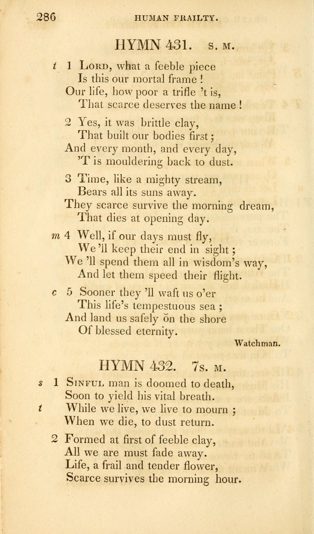 Sacred Poetry and Music Reconciled; or a Collection of Hymns, Original and Compiled page 291