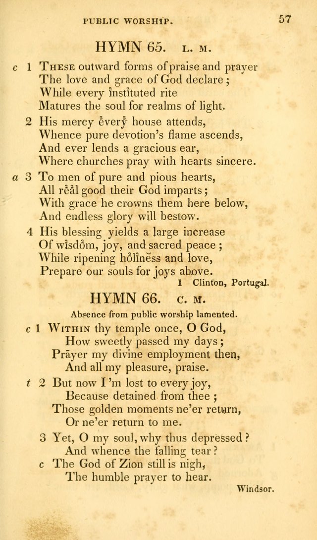 Sacred Poetry and Music Reconciled; or a Collection of Hymns, Original and Compiled page 62