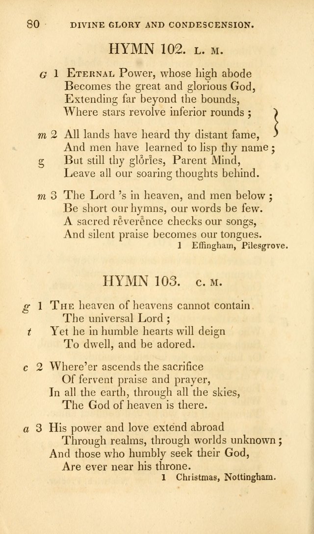 Sacred Poetry and Music Reconciled; or a Collection of Hymns, Original and Compiled page 85