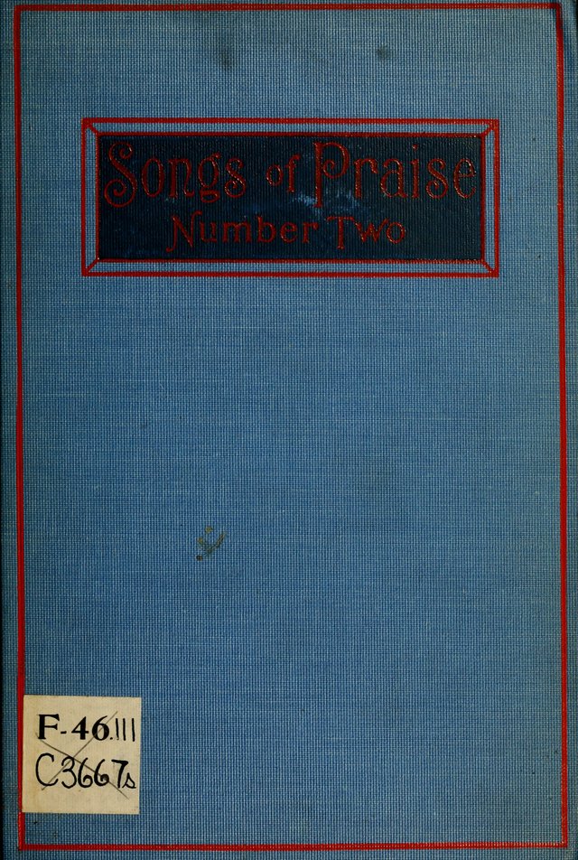 Songs of Praise: Number Two page i