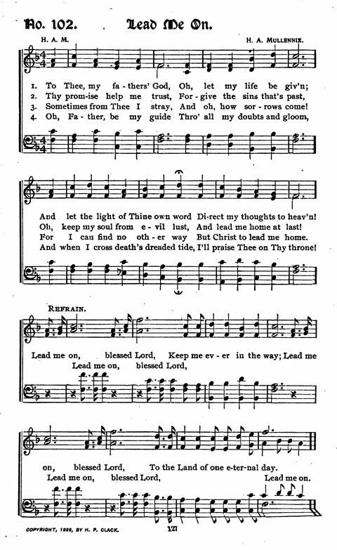 Songs and Praises: for Revivals, Sunday Schools, Singing Schools, and General Church Work page 111