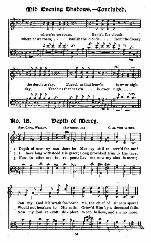 Songs and Praises: for Revivals, Sunday Schools, Singing Schools, and General Church Work page 25