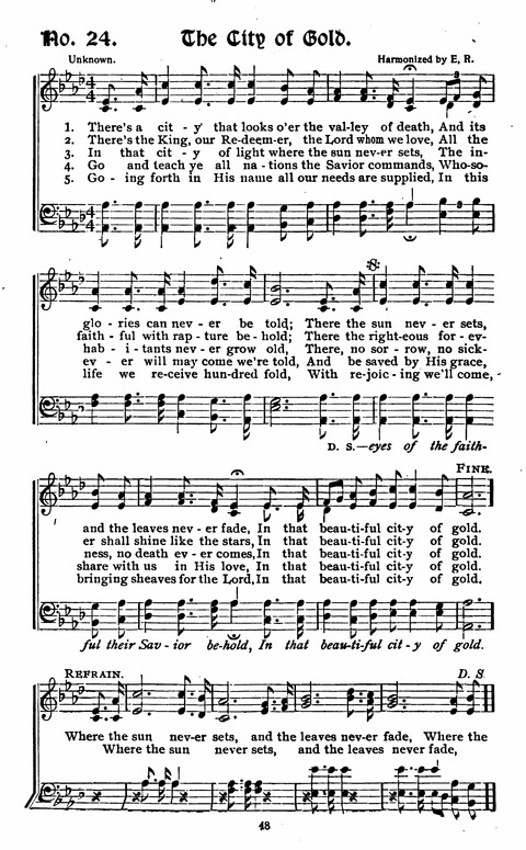 Songs and Praises: for Revivals, Sunday Schools, Singing Schools, and General Church Work page 32