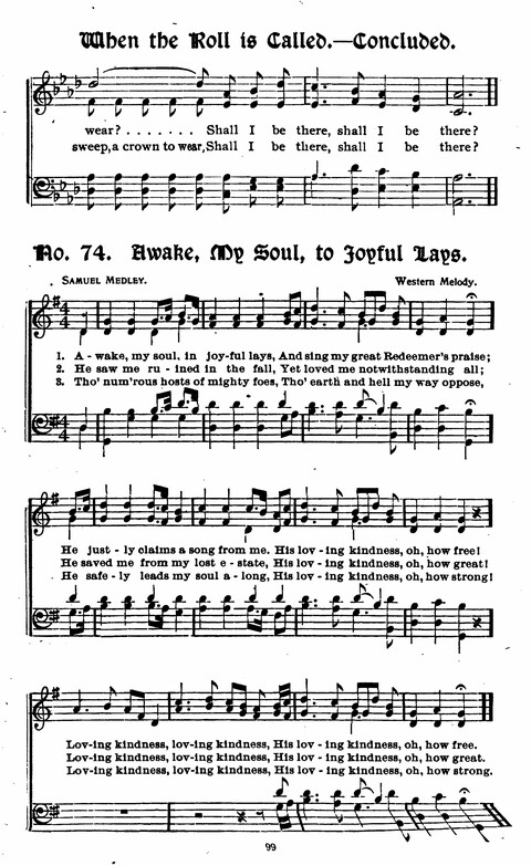 Songs and Praises: for Revivals, Sunday Schools, Singing Schools, and General Church Work page 83