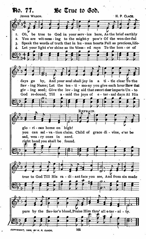 Songs and Praises: for Revivals, Sunday Schools, Singing Schools, and General Church Work page 86