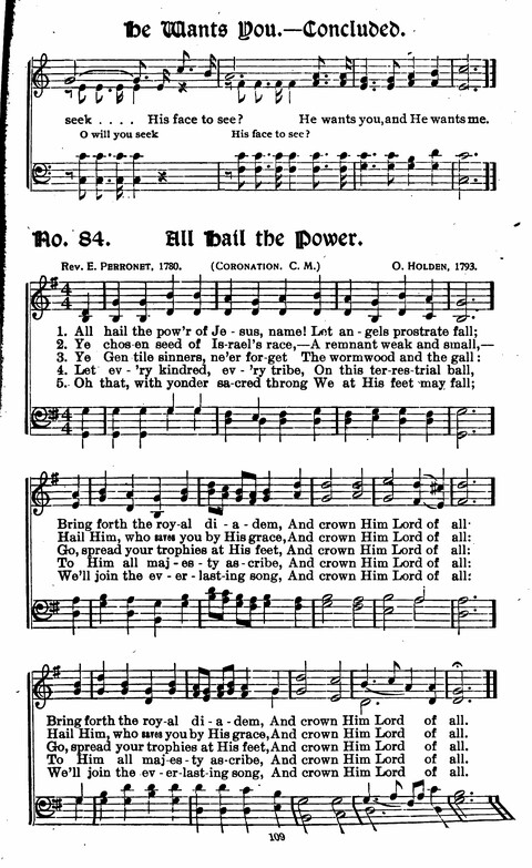 Songs and Praises: for Revivals, Sunday Schools, Singing Schools, and General Church Work page 93