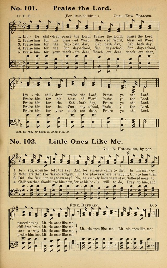 Song Praises: for the Sunday school, Christian workers