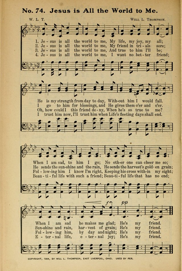 Song Praises: for the Sunday school, Christian workers